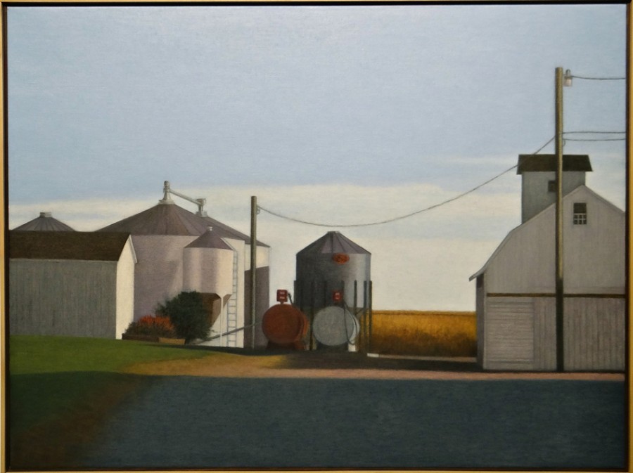 Afternoon Silos 30 x 40