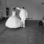 practicing the quinciñera waltz
