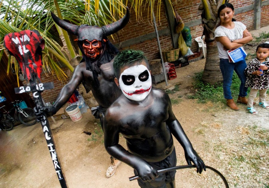 Cara blanca para carnaval